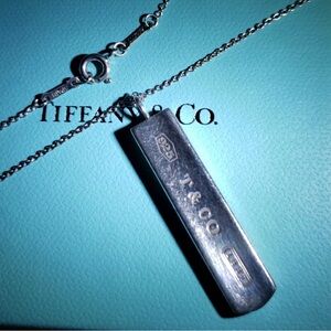 Tiffany & Co. Silver Bar Necklace